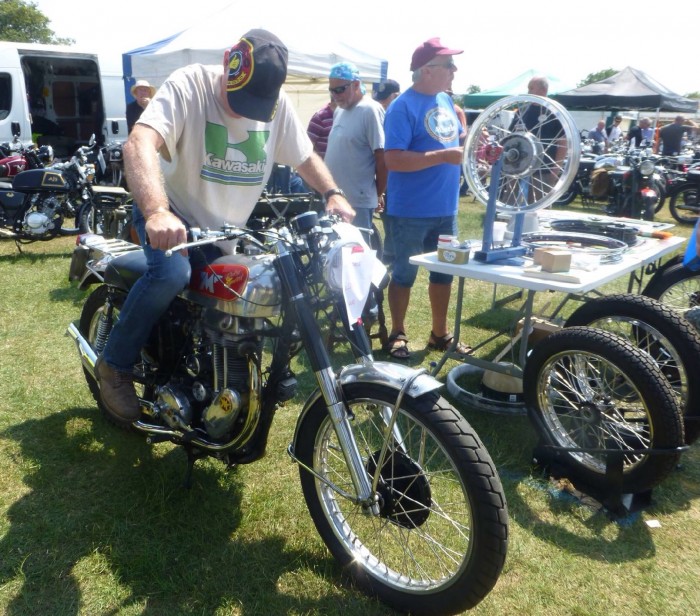 A great day at Battlesbridge, met some interesting characters