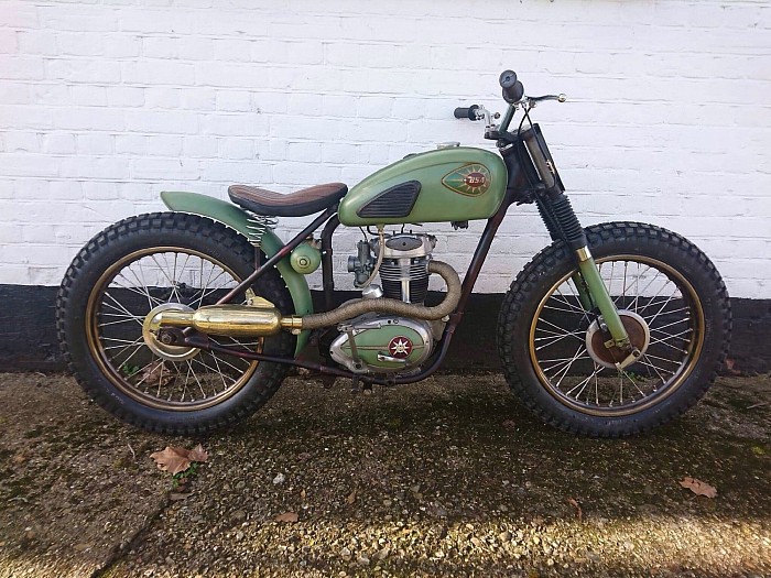 Bsa C15 Bobber, designed and built by us