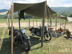 In camp