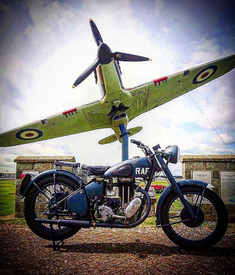Post war Normandy clean up model 18 AJS