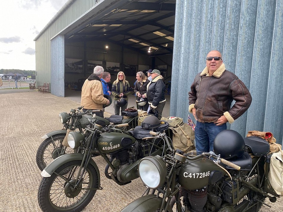 Paul with his WM20 at shuttleworth