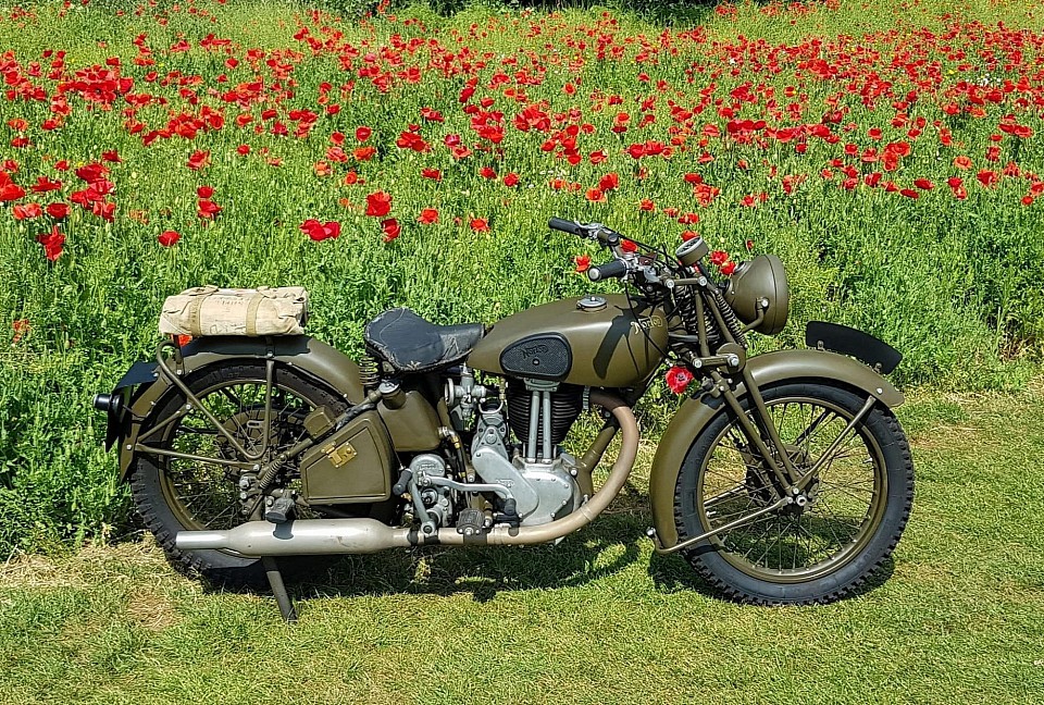 One of Davey’s Nortons