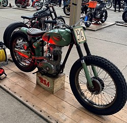 At the kickback show displaying our bobbers