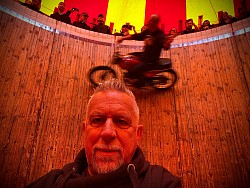 Inside the wall of death Kickback show